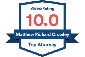 avvo rating for matthew crowley top attorney